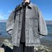 Loom Handsome Workwear Denim Jacket For Men, Spring Autumn, European American Style, Heavyweight, Mature Stable, Black And_mkmklike.com