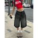 Retro Wide-Leg Jeans – High Waist Cropped Denim Pants (Japanese Wash, Relaxed Fit, 6 Sizes, Unisex Streetwear)_mkmklike.com