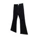 Men's Clothing High Street Waxed Coated Wide Leg Jeans With Ripped Patches Loose Flared Pants_mkmklike.com