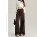 Maillard Style Fleece-Lined Straight Leg Jeans For Women – High Waist Loose Fit Winter Pants (S-2xl, Cotton Blend)_mkmklike.com