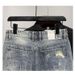 Men's Summer Thin Retro Scratched Hole Denim Shorts Loose Fit Mid-Length Trendy Korean Five Point Pants Breeches_mkmklike.com
