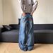 Men's Clothing Men's Classic Straight-Leg Jeans – Trendy High-Street Denim Pants With Zip Fly (Blue, M-3XL, Cotton Blend, Everyday Casual Wear)_mkmklike.com