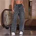 Classic Straight-Leg Jeans For Women – High-Quality Cotton Denim Pants For Office & Casual Wear_mkmklike.com