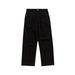 Unisex Korean-Style Straight Leg Denim Pants – Classic Black & White Casual Jeans (S-XL)_mkmklike.com