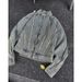 Street Style Frayed Tassel Zipper Denim For Men, Trendy Brand, Vintage Washed Deconstructed Design, Cool And Handsome_mkmklike.com