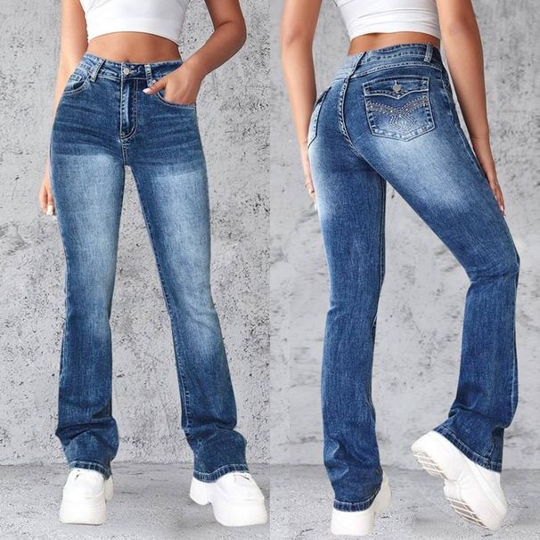 Women's Clothing Retro Hot Girl Jeans Tight Slim Fit High Stretch Micro-pants_mkmklike.com