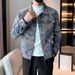 Men's Clothing Denim Jacket Youth Versatile Men's Fitted Large Size Jacket_mkmklike.com