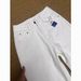White Fleece-lined Thickened Loose Straight-leg Jeans For Women, Autumn And Winter, High-waisted, Slimming, Drapey,_mkmklike.com