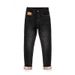 Winter New Snow Fox Velvet Jeans Men's Fattened And Thickened Elastic Slim-fitting Small-footed Jeans Men's Large-size Men's Clothing_mkmklike.com