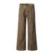 American Style Vintage Dyed Loose Fit Wide Leg Jeans For Men And Women With Side Big Pockets Straight Casual Pants_mkmklike.com