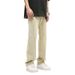 Nordmann European And American Mud Yellow Jeans For Men High Street Trend Hip Hop Retro Straight Slim Casual Pants_mkmklike.com