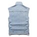 Sleeveless Denim Vest For Women & Men - Vintage Chinese Style Casual Jacket, Slim Fit, Lightweight, Versatile Layering Piece_mkmklike.com