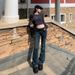 YC&American Retro Low-waist Sexy Stretch Slim-fit Versatile Flared Jeans For Women In Early Autumn & Extra-long Pants_mkmklike.com