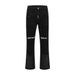 Men's Heavy Industry Washed Jeans Retro Lumberjack Splicing Bell Bottoms Trendy Vibe American High Street Style_mkmklike.com