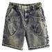 Men's Heavyweight Workwear Denim Shorts Summer Thin Loose Fit American High Street Style Trendy Versatile Mid-Length Five Point_mkmklike.com