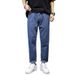 Men's Slim Fit Skinny Jeans Stretch Summer Thin Pants Ozon Hot Selling Denim Clothing For Men_mkmklike.com