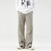 New In Stock Trendy Men's Khaki Casual Pants Loose Comfortable Street Fashion Versatile Straight Long_mkmklike.com