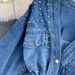 Women's Clothing Heavy rivet loose denim jacket_mkmklike.com