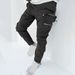 Men's Clothing Large Size Casual Men's Wide Multi Pocket Overalls Trousers_mkmklike.com