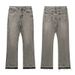Men's Baggy Jeans – Distressed Flare Pants (Stretch & Retro Style)_mkmklike.com