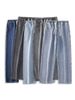 Fleece And Thickened Xintang Jeans For Men, Loose Straight Leg, High Street, Elastic Waist, Casual Wide-leg Pants_mkmklike.com