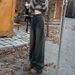 Cement Gray American-style Straight-leg Jeans For Women, 2026 Vintage High-waisted Slimming Drapey Wide-leg Pants, Loose_mkmklike.com
