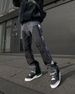 Men's Clothing Men's Denim Overalls Fashion Ins Overalls Hot Selling Elastic Patch Denim Layered Flared Pants_mkmklike.com