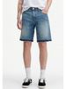 Men's Clothing Ins Trendy Retro Japanese Style All Match Loose Straight Denim Shorts Casual Pants Trendy Boys_mkmklike.com