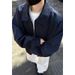 Cleanfit Short Flight Jacket For Men American Retro Spring Trendy Versatile Turn-Down Collar Coat Casual Cool Top_mkmklike.com