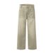 Washed And Distressed Workwear Jeans For Men, American Street Style, Loose Wide-Leg Pants, Straight-Leg Trousers_mkmklike.com