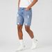 Laike Men's Stretch Denim Shorts Mid-Length Ripped Rhinestone American Trend Five Point Cross Border Summer Thin Pants_mkmklike.com