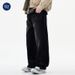 Nordmann Muqiu Clothing | American Retro Washed Vintage Jeans Men's Cleanfit Loose Straight Casual Long Pants_mkmklike.com