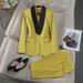 Women's Clothing Light luxury high-end professional suits fashionable temperament goddess style green suit jacket_mkmklike.com