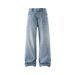 RUIIENRS X SKCS STUDIO Men's Simple Loose Straight Leg Jeans Spring New Arrival WN5388_mkmklike.com