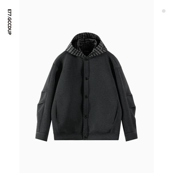 High-Quality American Niche Design Loose Hooded Comfortable Premium Feel Unisex Casual Jacket_mkmklike.com