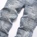 Men's Stretch Flared Jeans With Distressed Embroidery – High-Street Slim Fit, Vintage Wash, Streetwear Statement (28-42, Raw-Edge Hem)_mkmklike.com