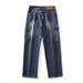 Autumn New Jeans Men's Multi-bag Wide-leg Overalls Men's Trendy Washed American Straight Jeans Men's Clothing Factory_mkmklike.com