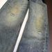 Vintage-style Yellow Mud Logging Knife-cut Casual Jeans For Men And Women_mkmklike.com