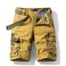 Men's Clothing Summer Men's New Pattern Washed Workwear Shorts Outdoor Leisure Loose_mkmklike.com