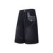 Men's Loose Fitting Slightly Stretchy Denim Shorts Straight Leg Five Point Length Embroidered Side Pockets American Retro Style_mkmklike.com