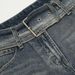 Men's Vintage Washed Denim Jeans - 90s Streetwear Belted Wide-Leg Pants, Distressed Light Blue Straight Fit_mkmklike.com
