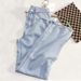 Women's Clothing Tencel Straight Jeans Womennew Style Drape Summer Wide Leg Ice Silk High Waist Slim Small Pants_mkmklike.com