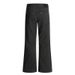 American Cleanfit Style Dirty Gray Knee Pleat Design Sense Slightly Flared Slim Fit Stretch Jeans Floor-Length Pants_mkmklike.com