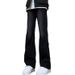 Black Gray Straight Leg Workwear Jeans For Men, Autumn New Zipper Design, American Style, Vibe Curved Knife Slightly_mkmklike.com