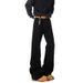 Scimitar Jeans Men's Spring And Summer Loose Slim Slim-fit High Micro Straight Pants_mkmklike.com