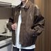 JUJUPS American Retro Leather Jacket Trendy Loose Casual Spring And Autumn Coat Men, Stylish Top For Men_mkmklike.com