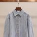 S Home Spring New Style Fashionable Loose Casual French Retro Vintage Vintage Diamond Set Collar Denim Shirt Coat_mkmklike.com