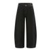 Wide-Leg Denim Scimitar Men' Dad Pant High Street Trendy Deign Pleated Patchwork Stitching Toptitch Workwear_mkmklike.com