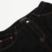 American Style Solid Color Stitched Jeans For Men Versatile Ins Street Fashion Personality Straight Design Loose_mkmklike.com