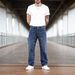 Men's Clothing Men's Crochet Jeans Mid Rise Straight Leg Wide Leg Trousers Elegant Diamond Pattern For Formal & Casual_mkmklike.com
